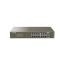 Ip-com 16-port gigabit switch poe g1116p-16-150w interface: 16 10/100/1000base-t ports(data/power) exchange capacity: 32 gbps po