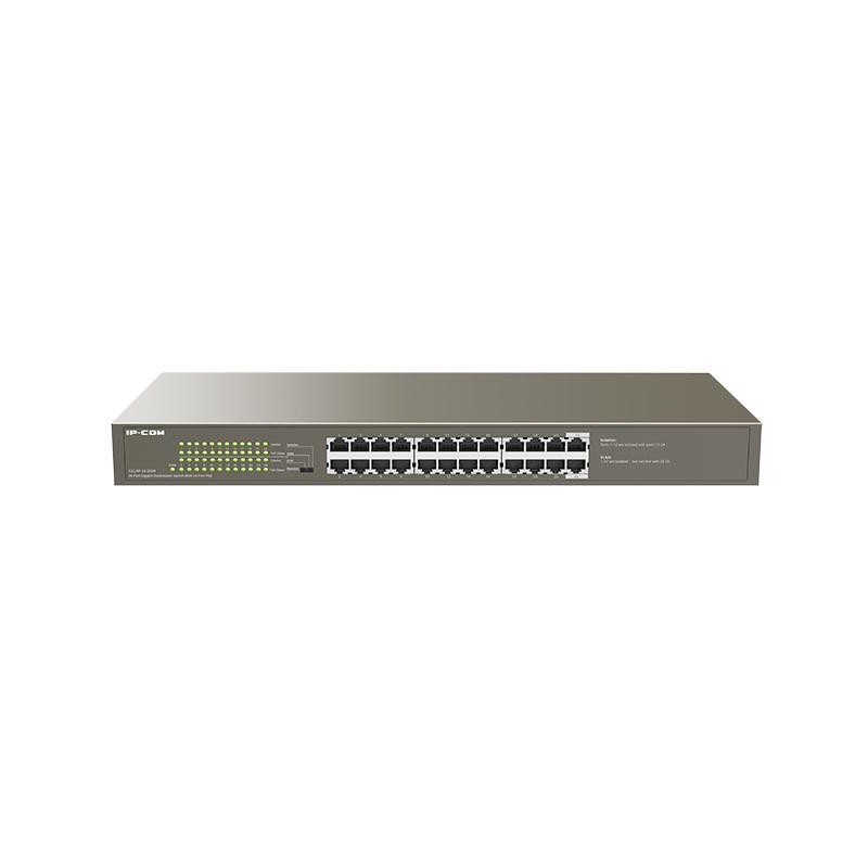 Ip-com 24-port gigabit ethernet switch with 24-port poe g1124p-24-250w standard and protocol: ieee 802.3/ieee 802.3u/ieee