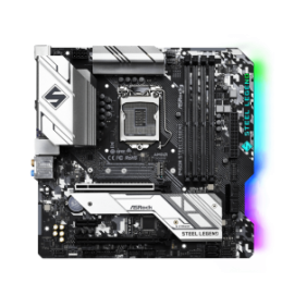 Placa de baza asrock b460m steel legend lga 1200  supports 10th gen intel® core™ processors