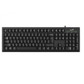 Tastatura genius smart kb-100 black usb ro recomandat home/office format standard tehnologie cu fir interfata