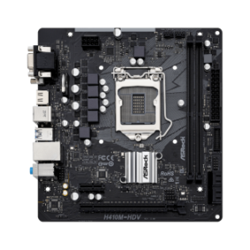 Placa de baza asrock h410m-hdv r2.0 lga 1200  supports 10th gen intel® core™ processors (socket