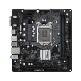 Placa de baza asrock h470m-hvs lga 1200  supports 10th gen intel® core™ processors (socket 1200)