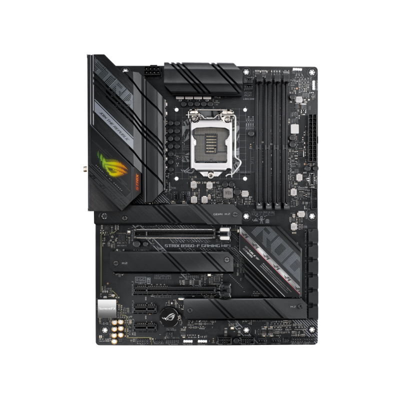 Placa de baza asus rog strix b560-f gaming wifi  intel® b560 lga 1200 atx motherboard