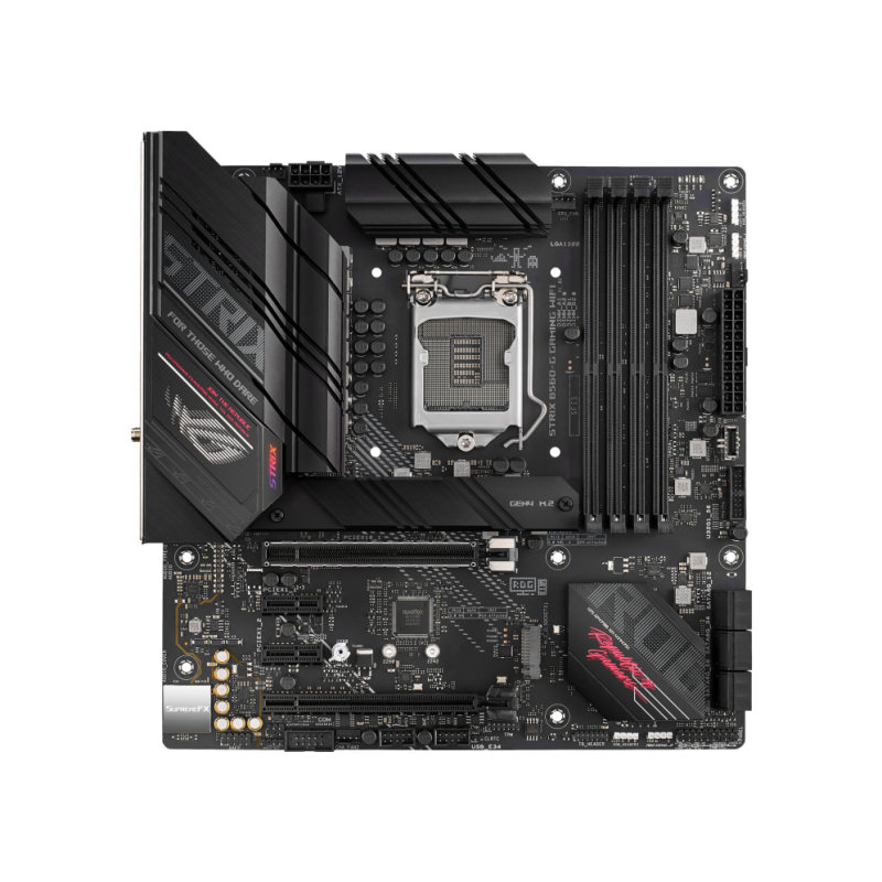 Placa de baza asus rog strix b560-g gaming wifi  intel® b560 lga 1200 atx motherboard