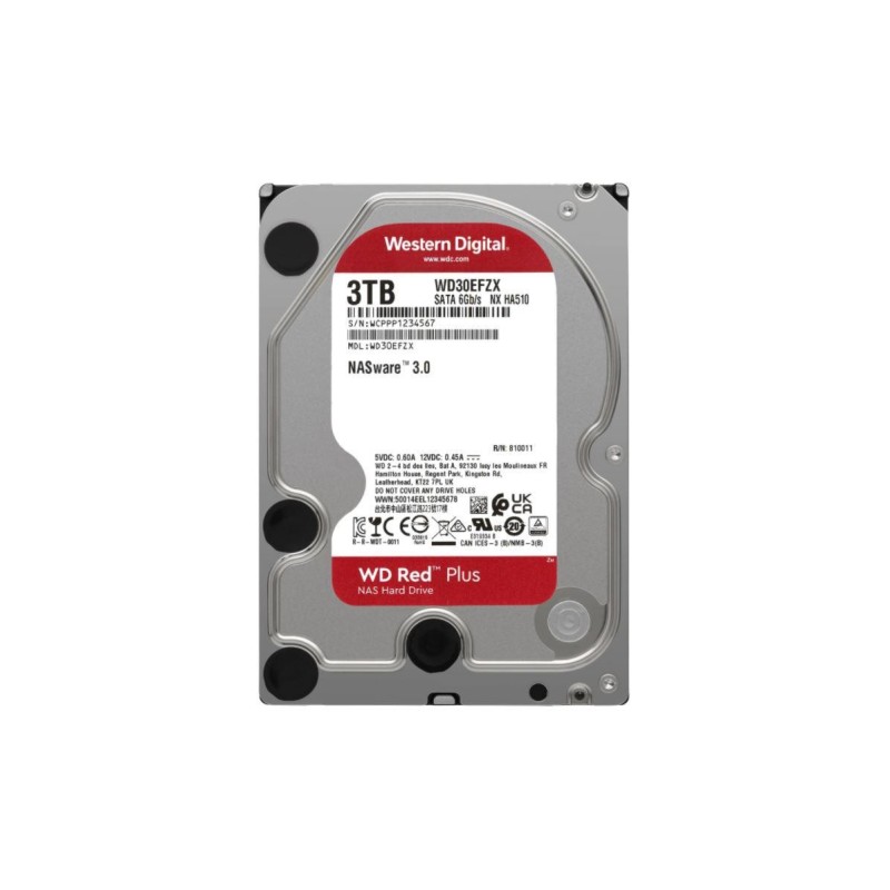 Hdd intern wd 3.5 3tb red sata3 intellipower (5400rpm) 128mb