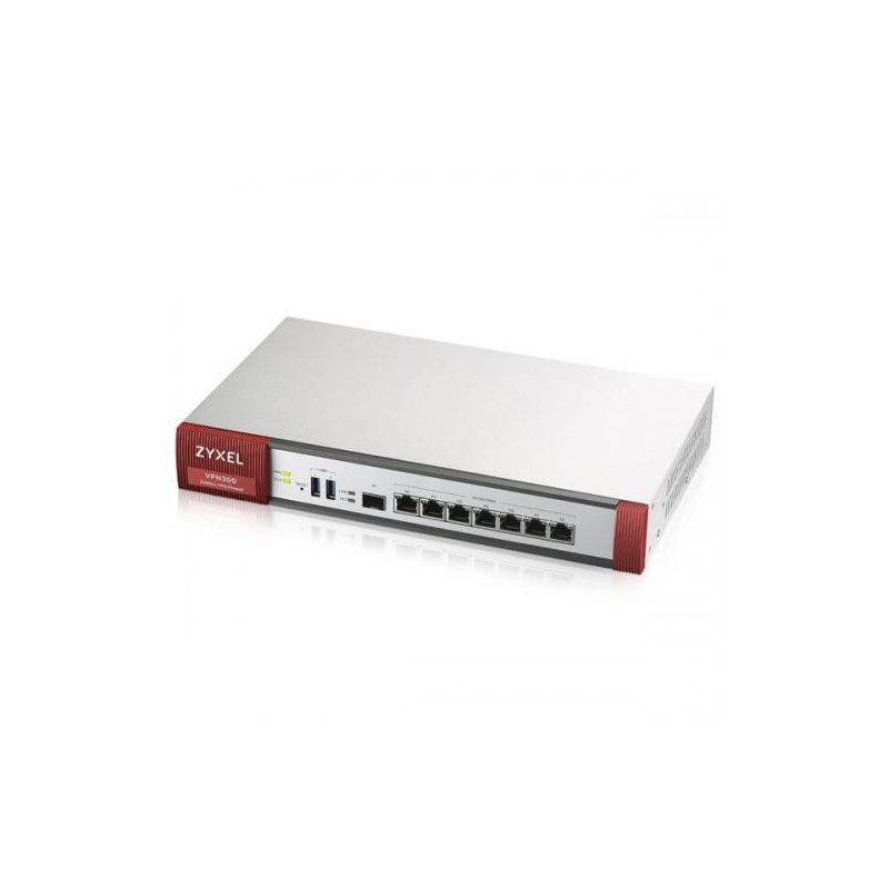 Zyxel security vpn300-eu0101f 7x rj-45 10/100/1000