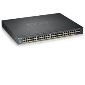 Zyxel switch xgs1930-52-eu0101f 48-port gbe smart managed switch with 4 sfp+ uplink