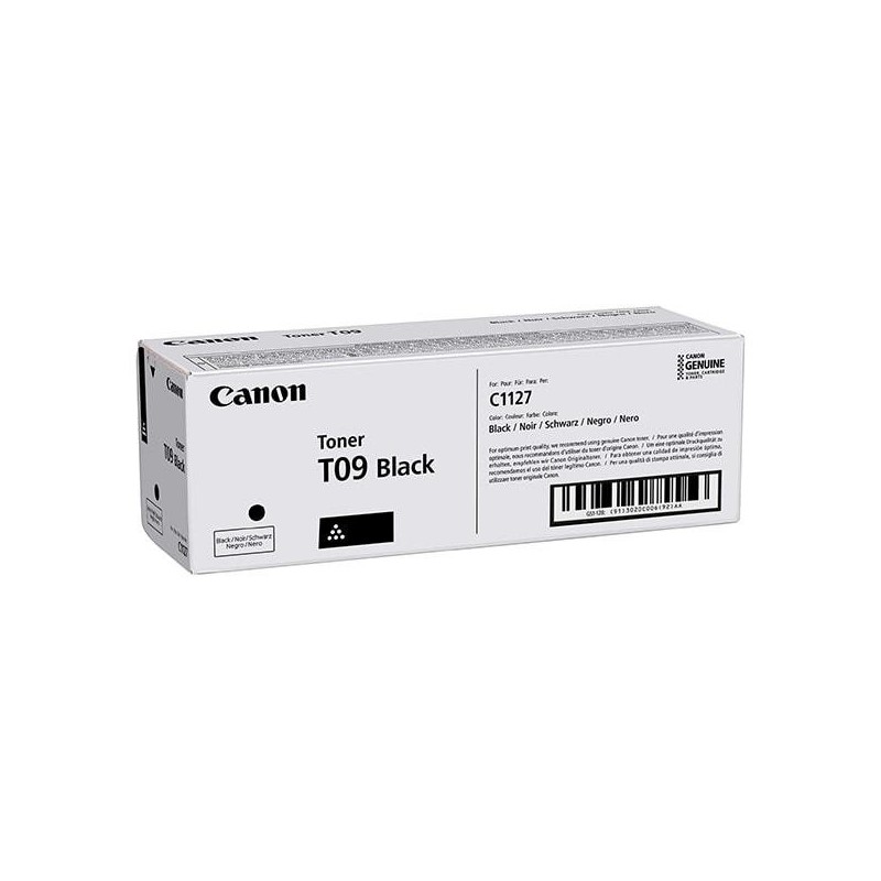 Toner canon crg-t09 black 7.6k pagini pentru i-sensys c1127i/if/p.