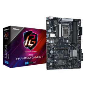 Placa de baza asrock z590 phantom gaming 4 lga 1200  supports 10th gen intel® core™