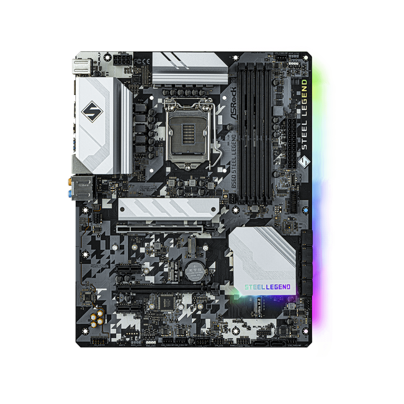 Placa de baza asrock b560 steel legend lga 1200  supports 10th gen intel® core™ processors