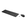 Hp kit tastatura si mouse 235 wireless 2.4ghz. culoare: negru. dimensiuni kb/ms: 44 x 14.62