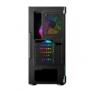 Carcasa njoy kona mid tower atx negru fara sursa inclusa driver bay: 2x3.5 3x2.5 ventilatoare