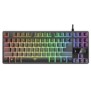 Tastatura trust gxt 833 thado tkl illuminated gaming keyboard  specifications general key technology  membrane height