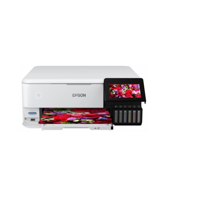 Multifunctional inkjet color ciss epson l8160 dimensiune a4 (printare copiere scanare) viteza 16ppm alb-negru 12ppm