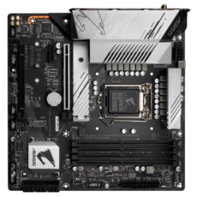 Placa de baza gigabyte b560m aorus pro ax lga 1200  cpu lga1200 package: 11th generation