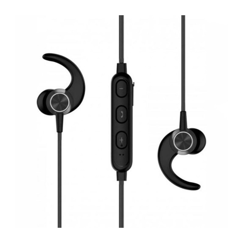 Swissten active / casti bluetoth in-ear sport microfon volum bluetooth 4.2 negru