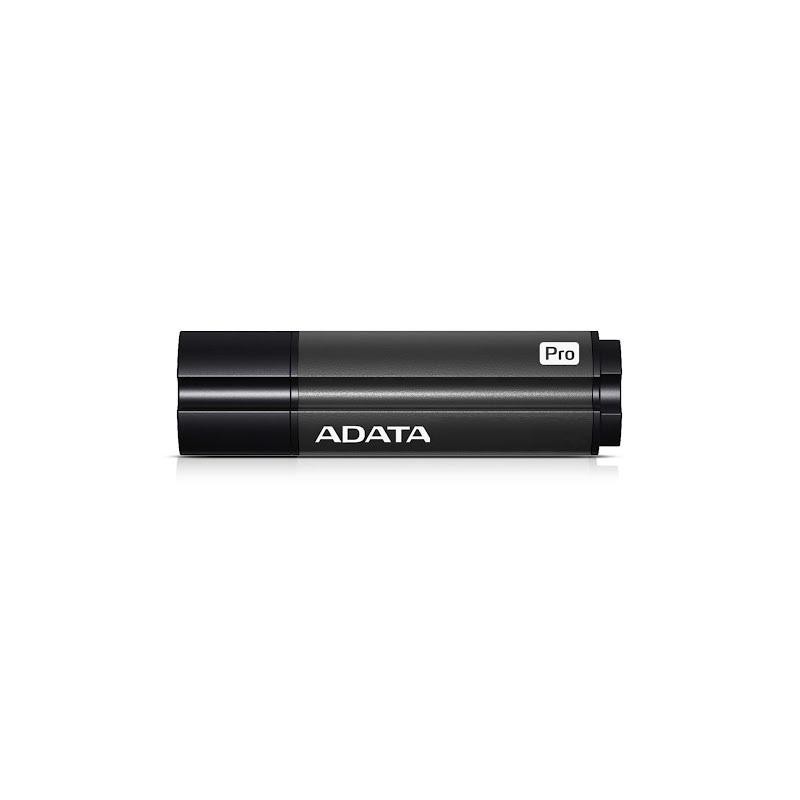 Usb flash drive adata 512gb as102p usb3.0 titanium gray read/write 200/120mb/s