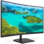 Monitor 23.6 philips 241e1sc fhd 1920*1080 anti-glare 3h haze 25% curbat 1500r va 75 hz