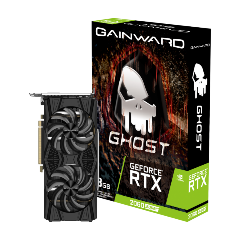 Placa video gainward geforce rtx 2060 super ghost 8gb  product name geforce® rtx 2060 super™