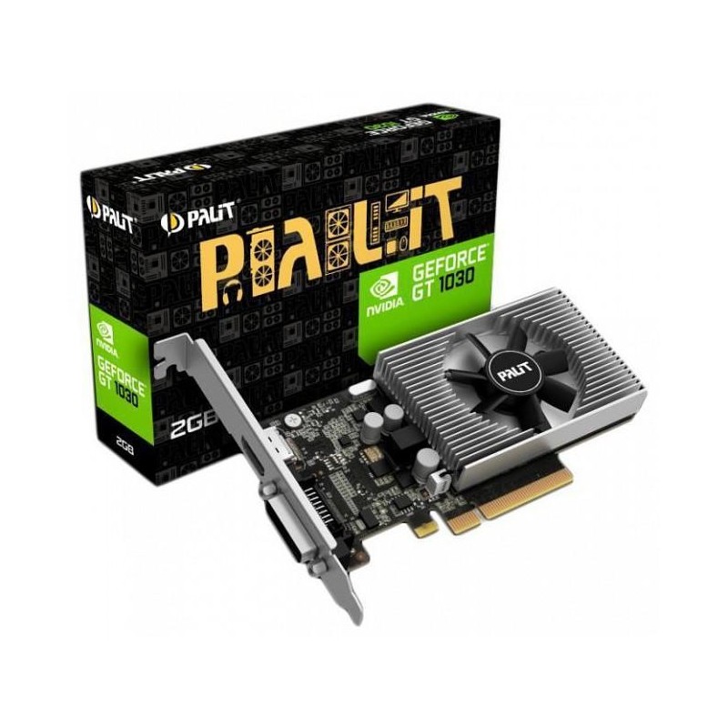 Placa video palit geforce gt 1030 64 bit 2gb  specifications  memory amount 2048mb memory interface