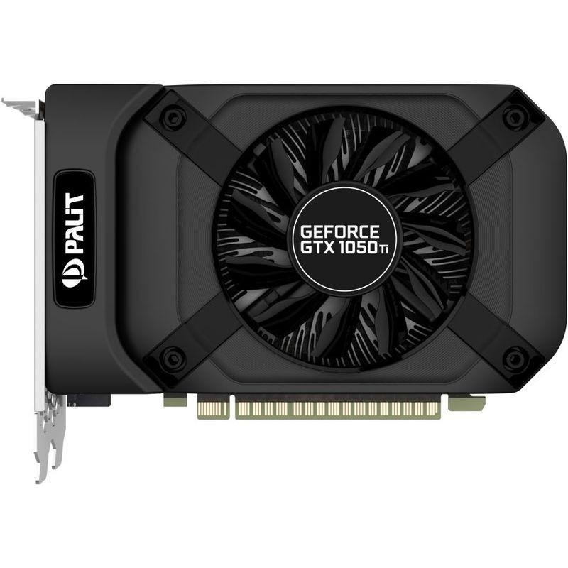 Placa video palit geforce 1050 ti stormx 4gb  specifications  memory amount 4096mb memory interface 128bit