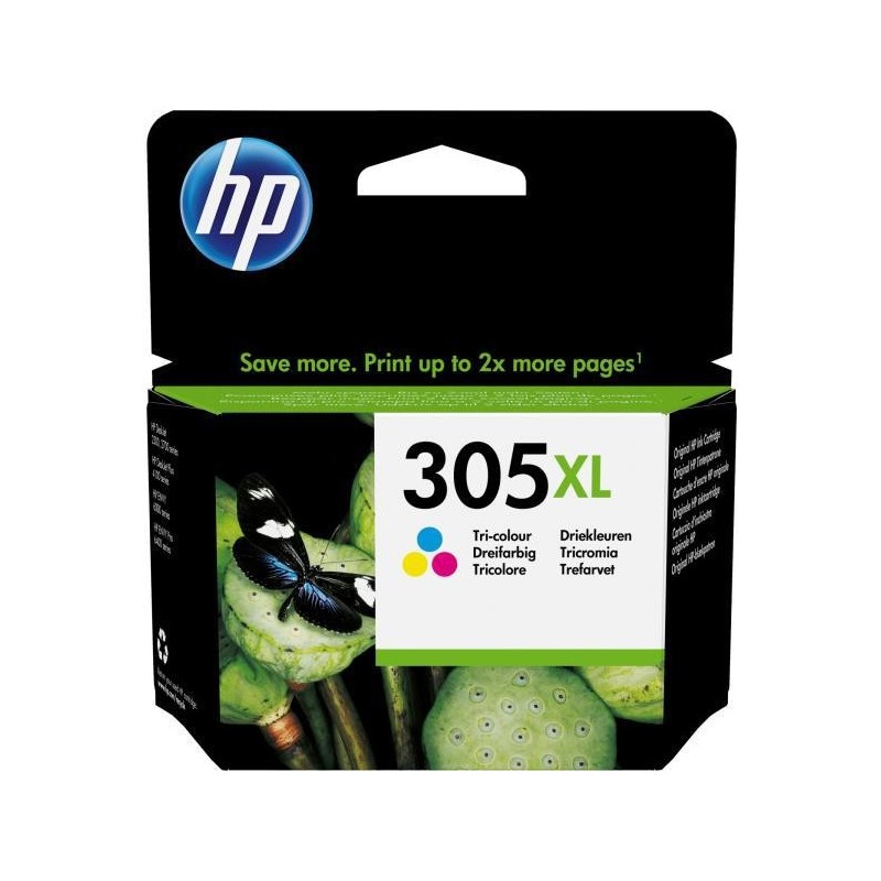 Cartus cerneala hp 3ym63ae color nr.305xl high yield 3ym63ae original hp deskjet 2320 aio