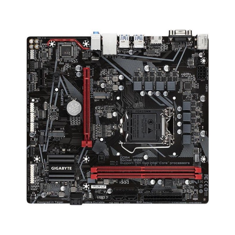 Placa de baza gigabyte b560m h lga 1200  intel® b560 ultra durable motherboard with direct