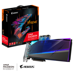 Placa video gigabyte aorus radeon rx 6900 xt xtreme waterforce wb 16g  graphics processing radeon™