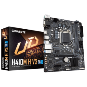 Placa de baza gigabyte h410m h lga 1200 v3  intel® h410 ultra durable motherboard with