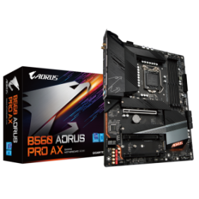 Placa de baza gigabyte b560 aorus pro ax lga 1200  cpu lga1200 package: 11th generation