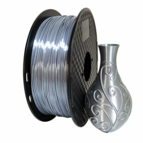 Creality pla 3d printer filament silk silver printing temperature: 190-220 filament diameter: 1.75mm tensile strength: