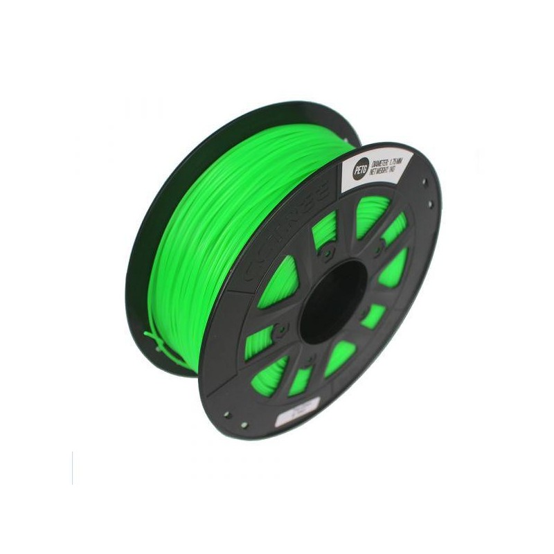 Creality cr petg 3d printer filament green printing temperature: 230-250°c filament diameter: 1.75mm tensile strength: