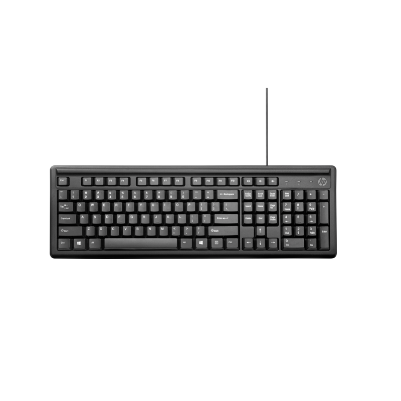 Hp tastatura usb 100. compatibila cu windows 7 8 10. dimensiuni: 45 x 14.75 x