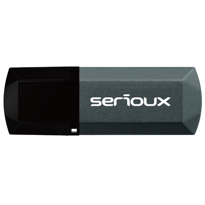 Usb flash drive serioux 16 gb datavault v153 usb 2.0 black dimensiuni 544 x 193