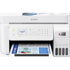 Multifunctional inkjet color epson ecotank ciss l5296 culoare: alb dimensiune a4(printarecopiere scanare fax) printare borderles