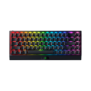 Tastatura mecanica razer blackwidow v3 mini hyperspeed phantom edition yellow switch conexiune wireless/bluetooth/cu fir ilumina