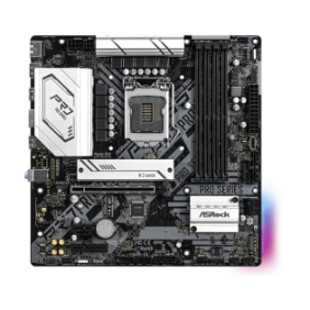 Placa de baza asrock h570m pro4 lga 1200  supports 10th gen intel® core™ processors and