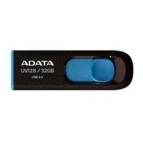 Usb flash drive adata 32gb uv128 usb3.0 black