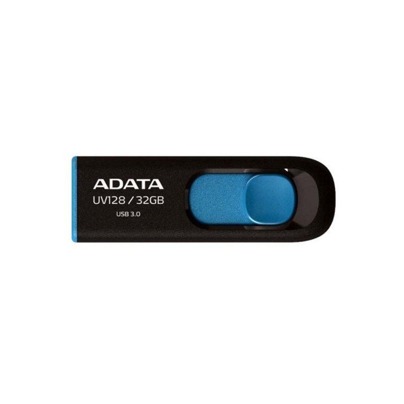 Usb flash drive adata 32gb uv128 usb3.0 black