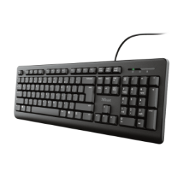 Trust primo full-size keyboard silent  general full size keyboard yes ergonomic design no key technology