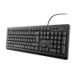 Trust primo full-size keyboard silent  general full size keyboard yes ergonomic design no key technology