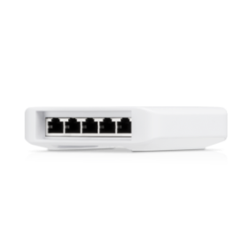 Ubiquiti unifi switch usw-flex 5x 10/100/1000 mbps rj45 ports4 x 802.3at poe consum 5w alocare