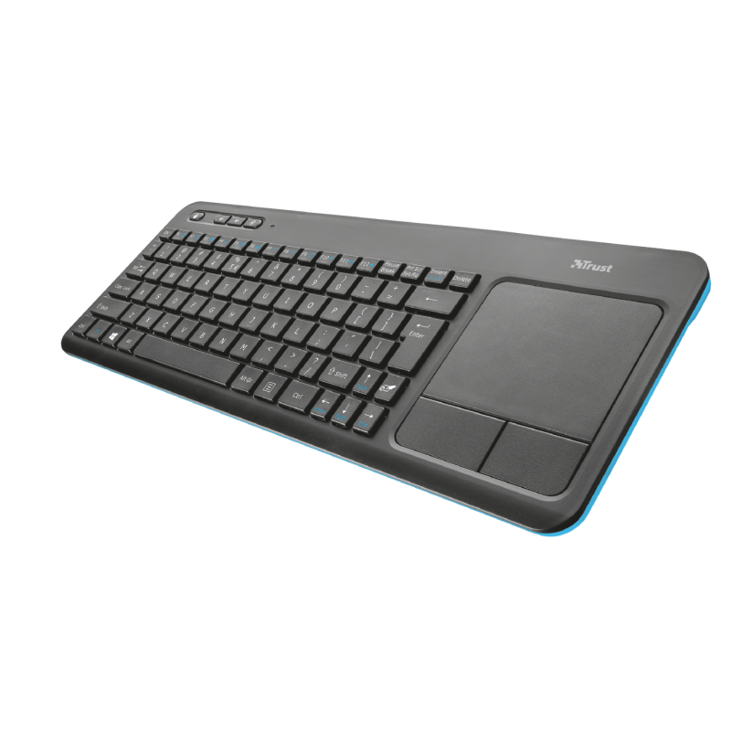 Tastatura trust veza wireless keyboard + touchpad  specifications general full size keyboard yes ergonomic design