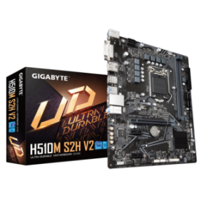 Placa de baza gigabyte h510m s2h v2 lga 1200  intel® h510m ultra durable motherboard with