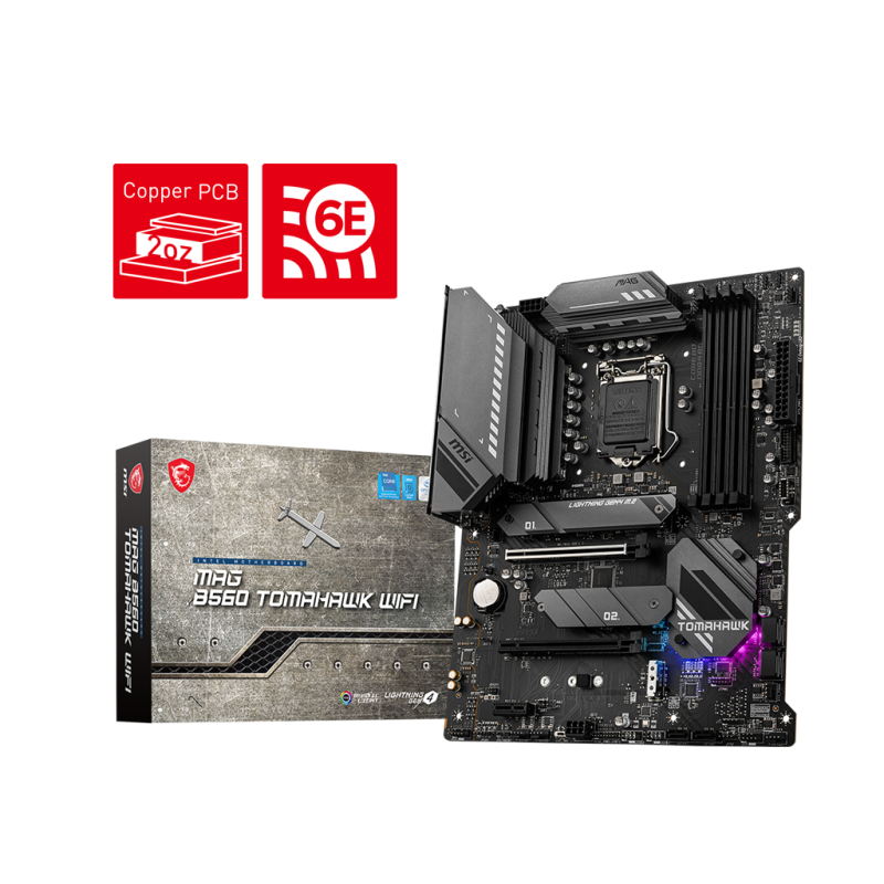 Placa de baza msi mag b560 tomahawk wifi lga 1200 4719072802875 / 911-7d15-002  specifications model