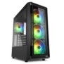 Carcasa sharkoon tk4 rgb atx  general form factor: atx expansion slots: 7 interior painting: ✓