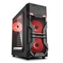 Carcasa sharkoon vg7-w red atx  general form factor: atx expansion slots: 6 interior painting: ✓