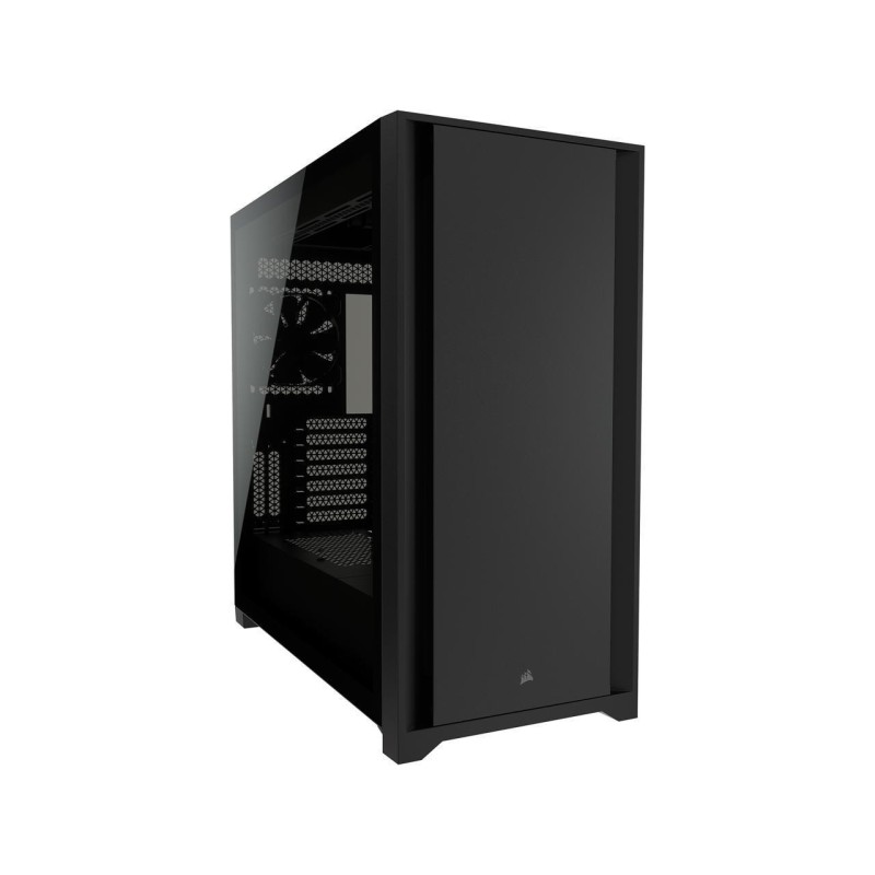 Carcasa corsair 5000d tempered glass mid-tower atx pc case — black  case dimensions 520mm x