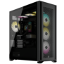 Carcasa corsair icue 7000x rgb tempered glass full-tower atx pc case — black  maximum gpu