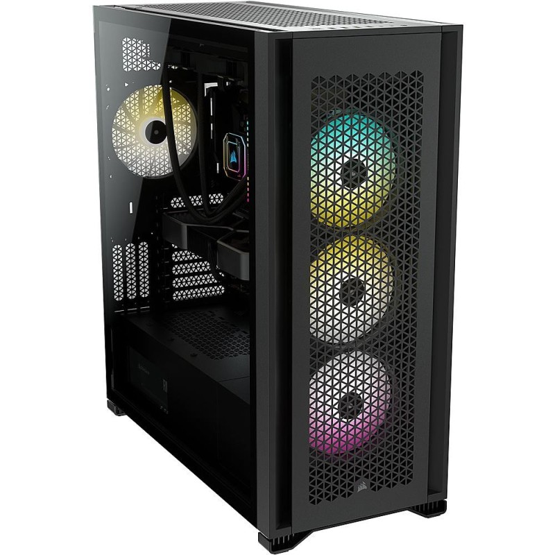 Carcasa corsair 7000d airflow full-tower atx pc case — black  maximum gpu length 450 mm